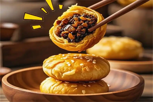 邵记梅菜扣肉饼