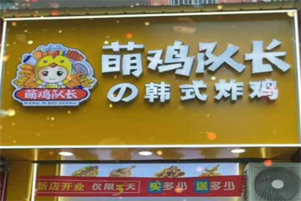 萌鸡队长韩国炸鸡
