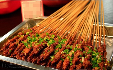 小竹签烤肉