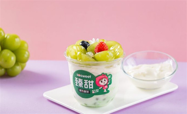 臻甜桃气酸奶