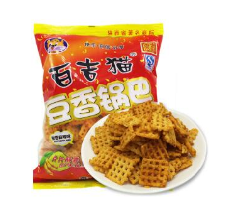百吉猫锅巴零食